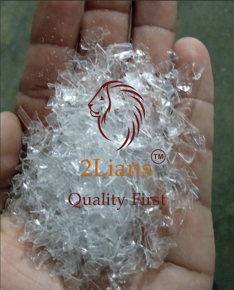 PET flakes Clear