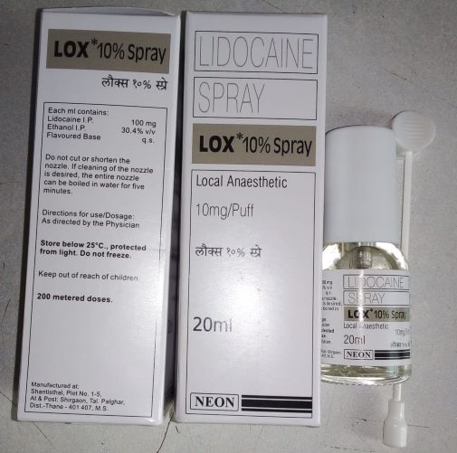 LOX 10% SPRAY 20ML
