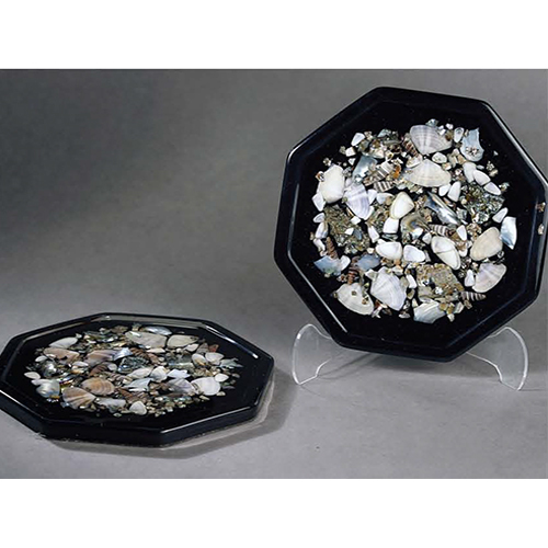 Round Shape Seashell Hot Plate - Color: Various Available