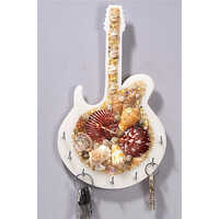 Guitar Seashell Key Holder