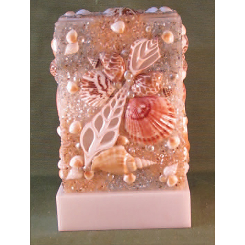 Fancy Seashell Lamp - Color: Various Available