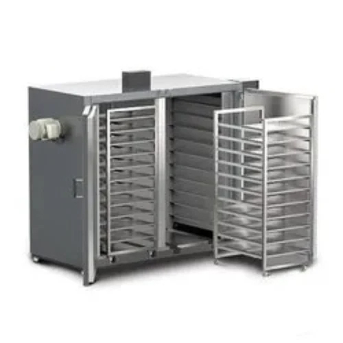 Electric Stainless Steel Tray Dryer - Color: Silver