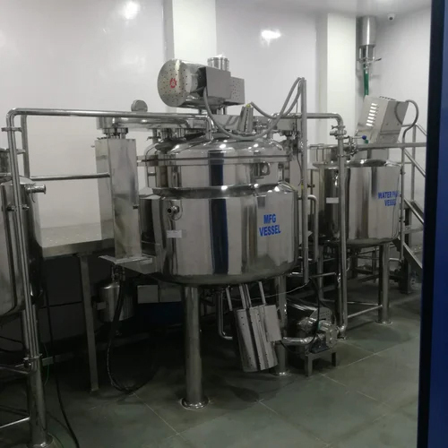 Stainless Steel Ointment Manufacturing Plant