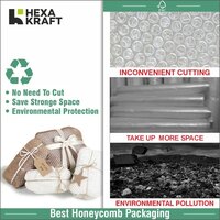 Packing Honeycomb Paper Cushion Paper Bubble Wrapping Roll