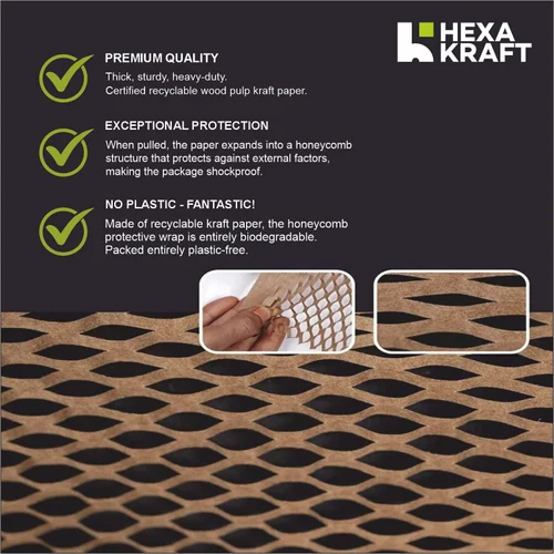 Packing Honeycomb Paper Cushion Paper Bubble Wrapping Roll