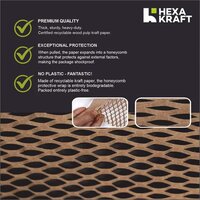 Packing Honeycomb Paper Cushion Paper Bubble Wrapping Roll