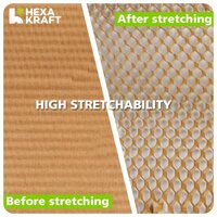 15 Inchx80gsmx50 meters Honeycomb Paper Bubble Wrap Rolls