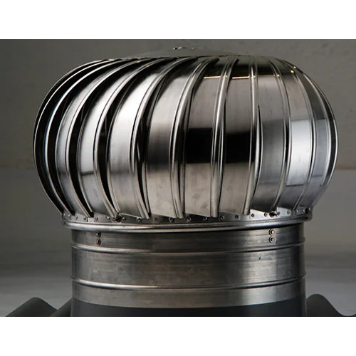 Turbo Roof Air Ventilator - Color: Silver