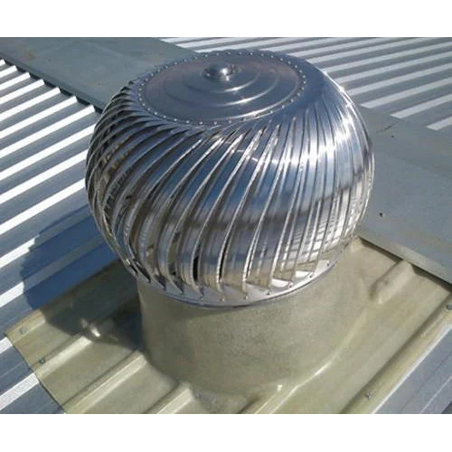 Turbo Roof Air Ventilator - Color: Silver