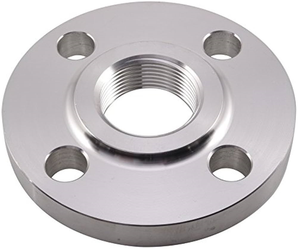 Threaded Flange - Color: Silver