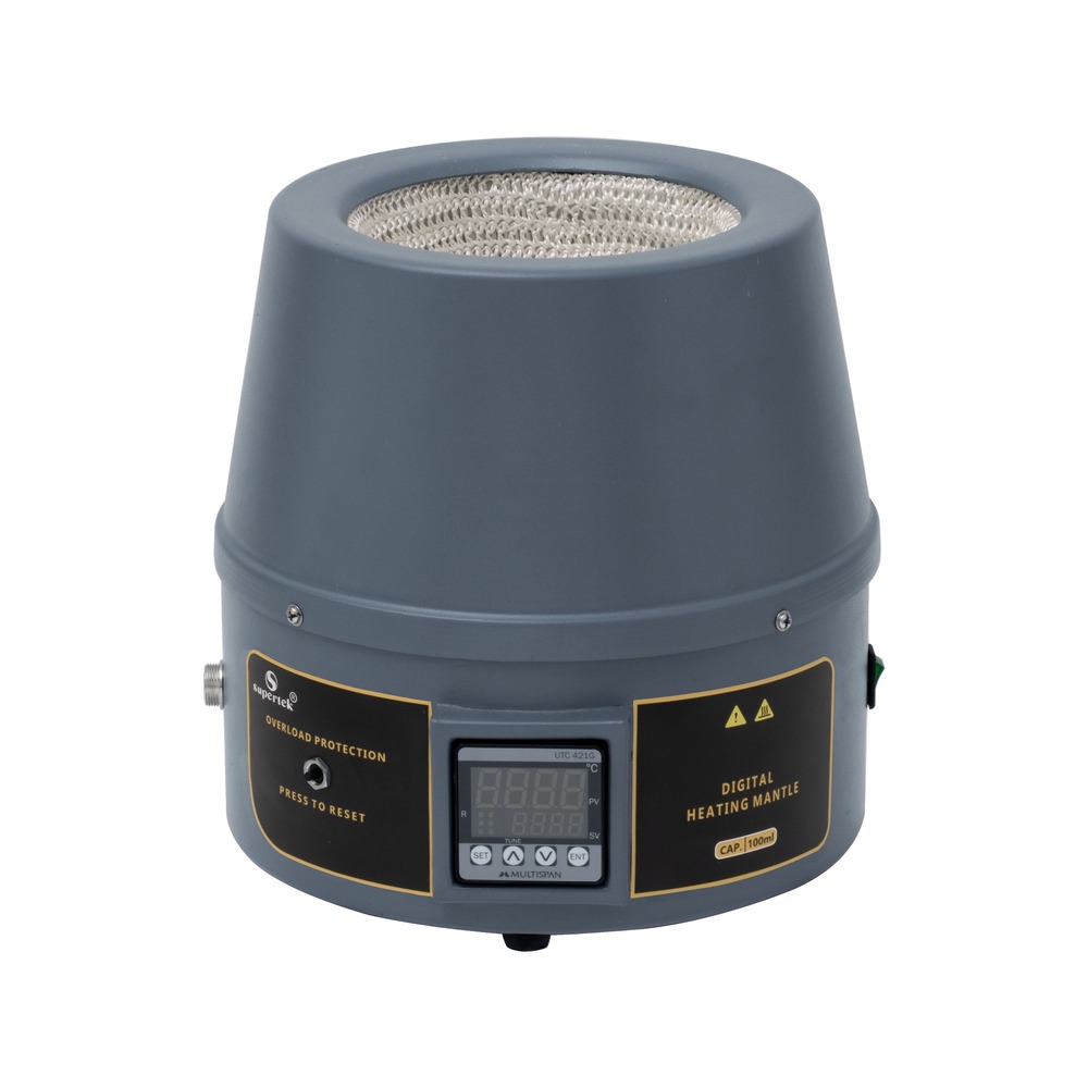 Digital Heating Mantle - 50ml To 5000ml Flask Capacity | Black, Industrial Use, Good Quality, 1 Year Warranty, Highly Accurate Temperature Control
