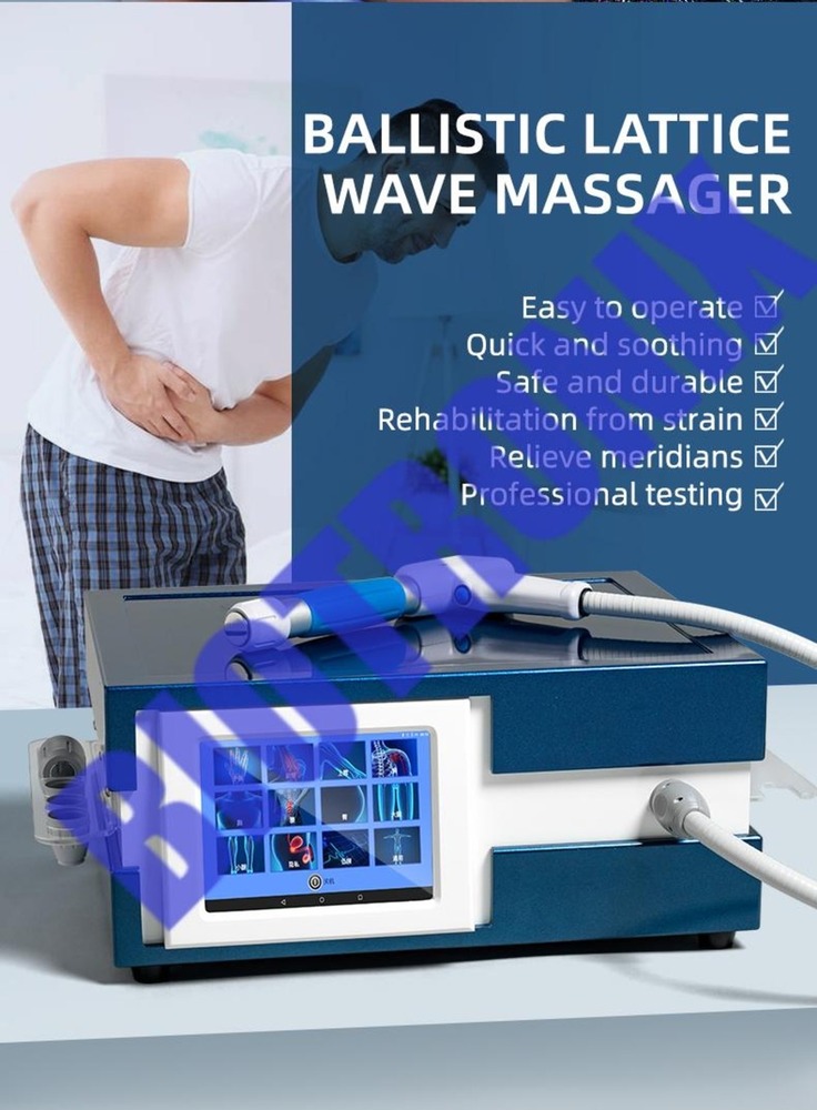 Physiotherapy Shockwave Therapy Machine - Compact Portable Design, Deep Muscle Massager For Pain Relief, Non-invasive Home Rehabilitation Tool