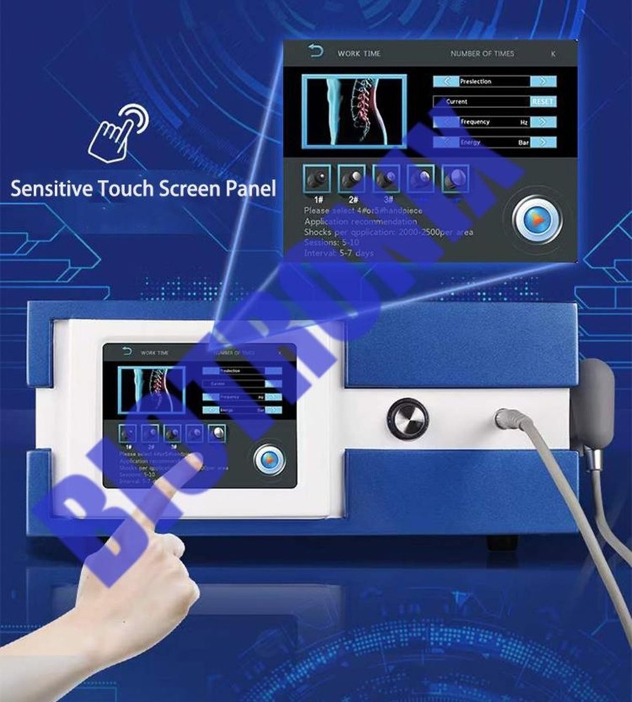 Shockwave Therapy Machine Pneumatic Shock Wave Physiotherapy Instrument Deep Muscle Massager Relax