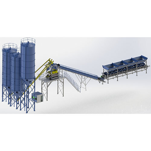Automatic Electric Ready Mix Concrete Plant