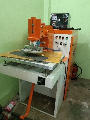 Leather embossing machine