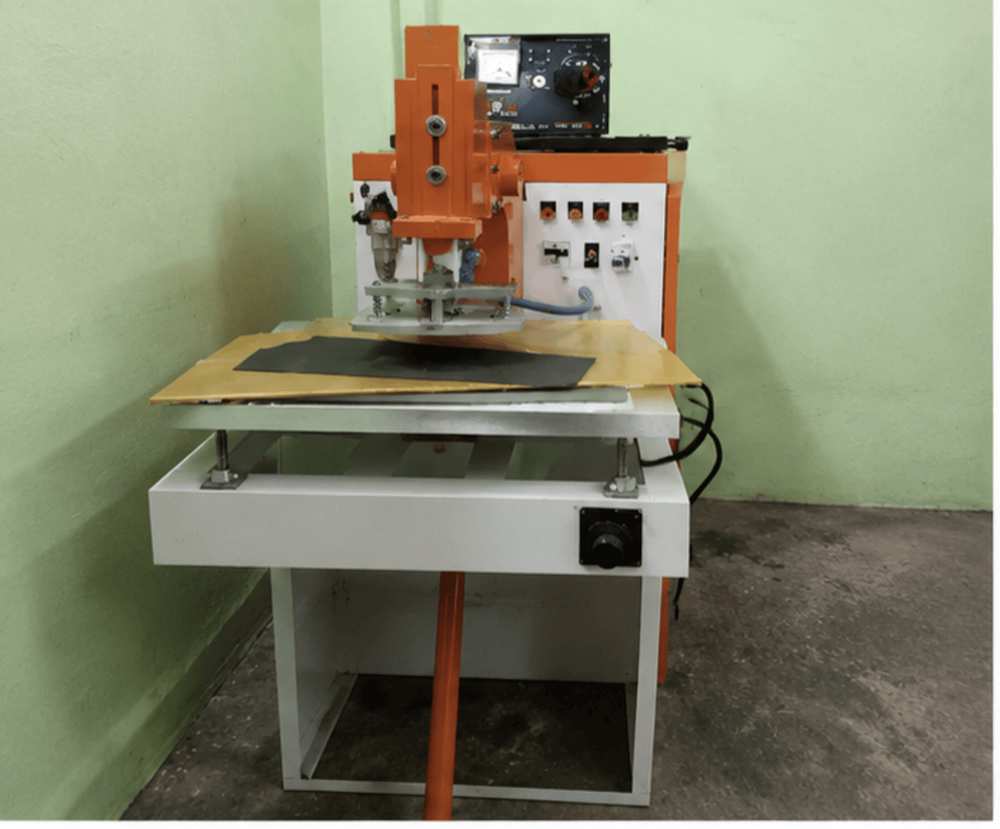 Leather Embossing Machine - Dimension (L*W*H): 52Inch*24Inch*36Inch Inch (In)