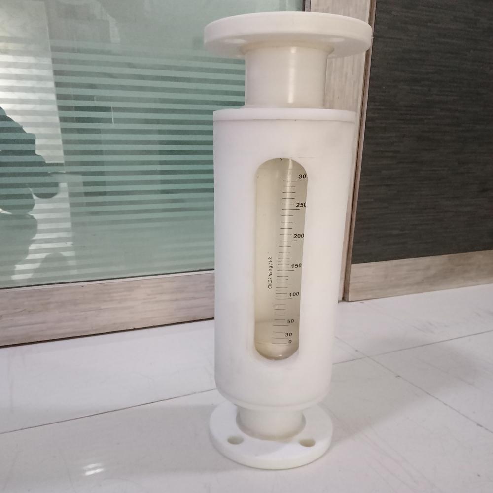 Chlorine Rotameter - Color: Black & Purple