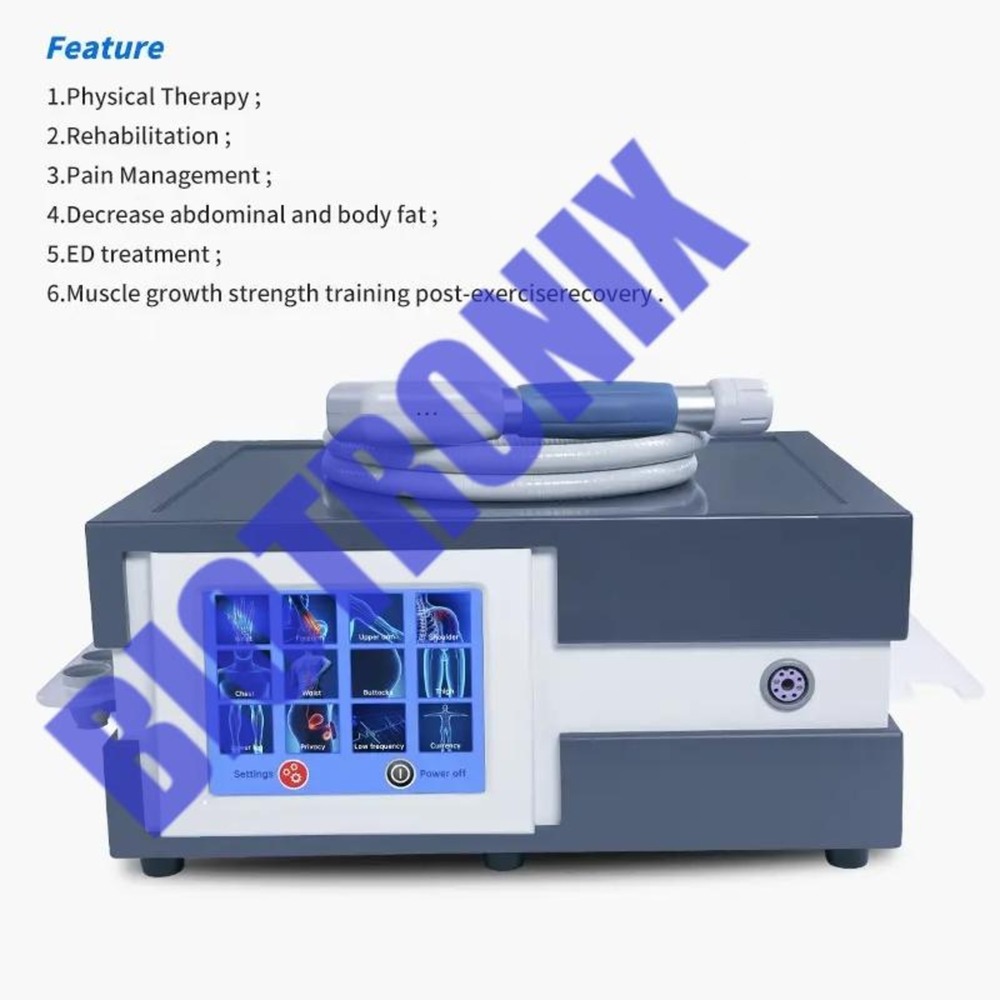 Biotronix Shock Wave Machine Shockwave Therapy Machine Extracorporeal Equipment Digital ESWT