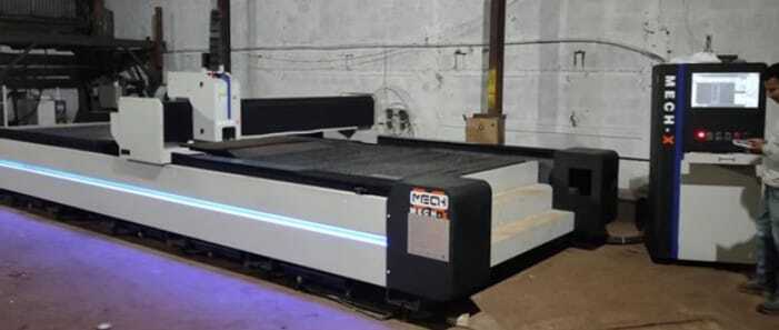 Fiber laser cutting machine 12 KW