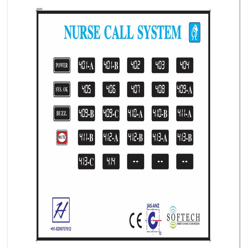 Wired Nurse Call System - Operating Type: Manual