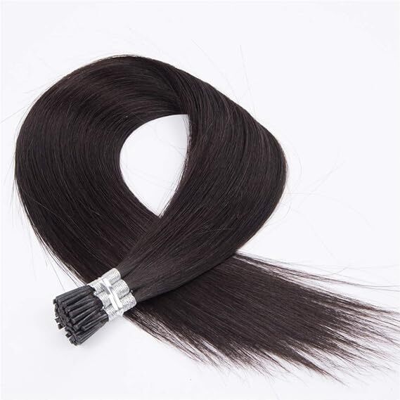 I Tip Hair Extensions  Pre Ponded Fushion I Tip Human Hair Micro Tip Extension (18 inch)