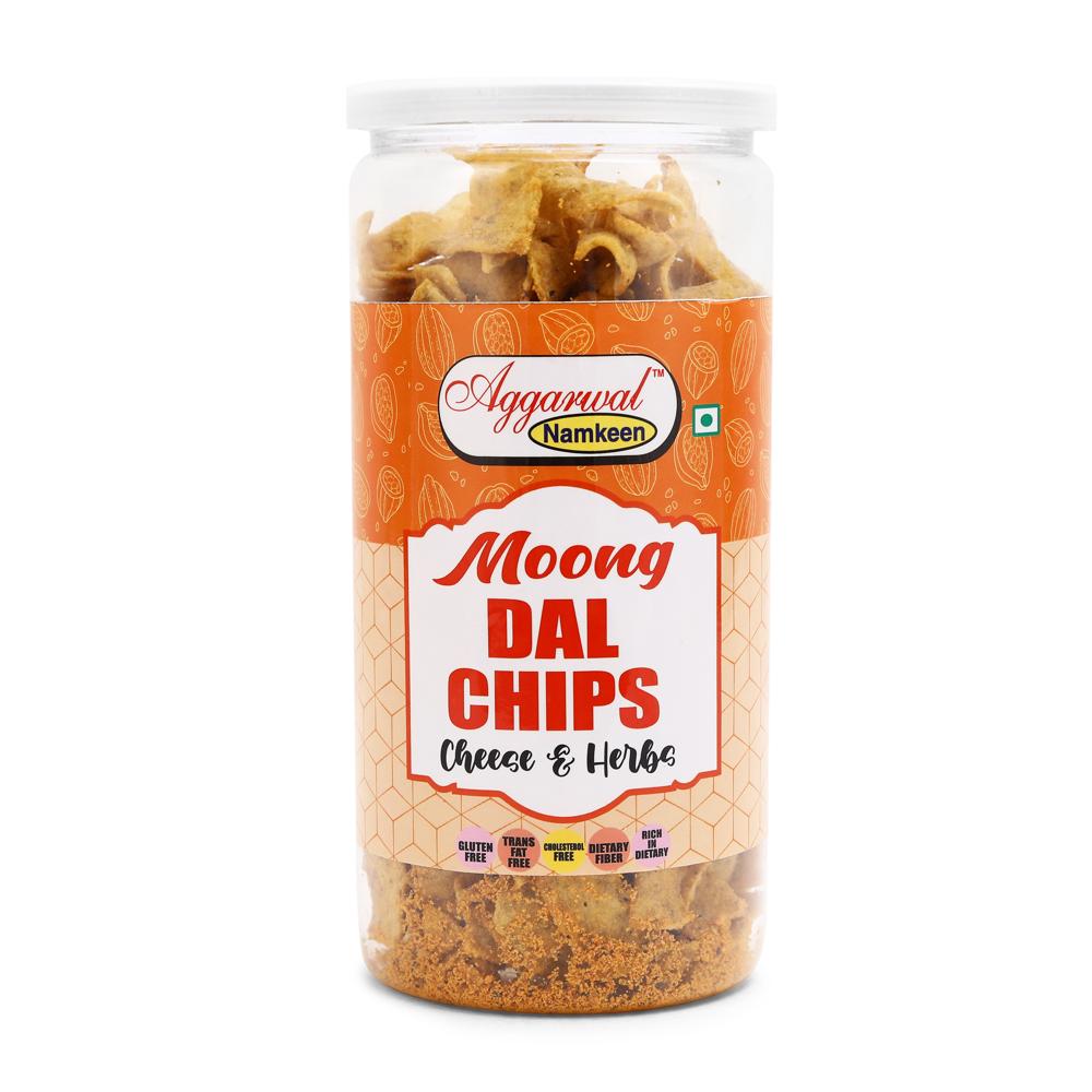 Moong Dal Cheese Herbs chips 