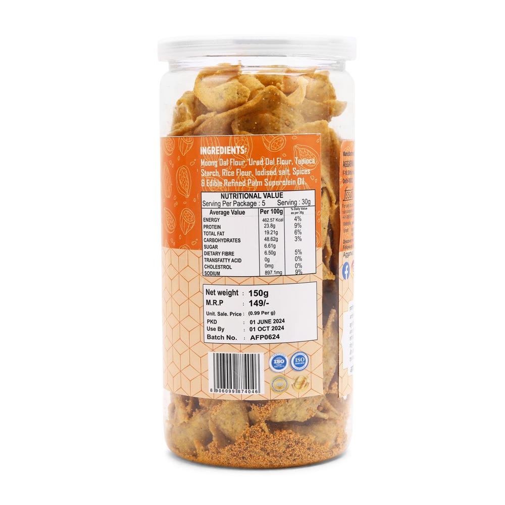 Moong Dal Cheese Herbs chips 