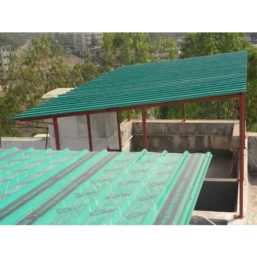टेरेस शेड निर्माण कार्य