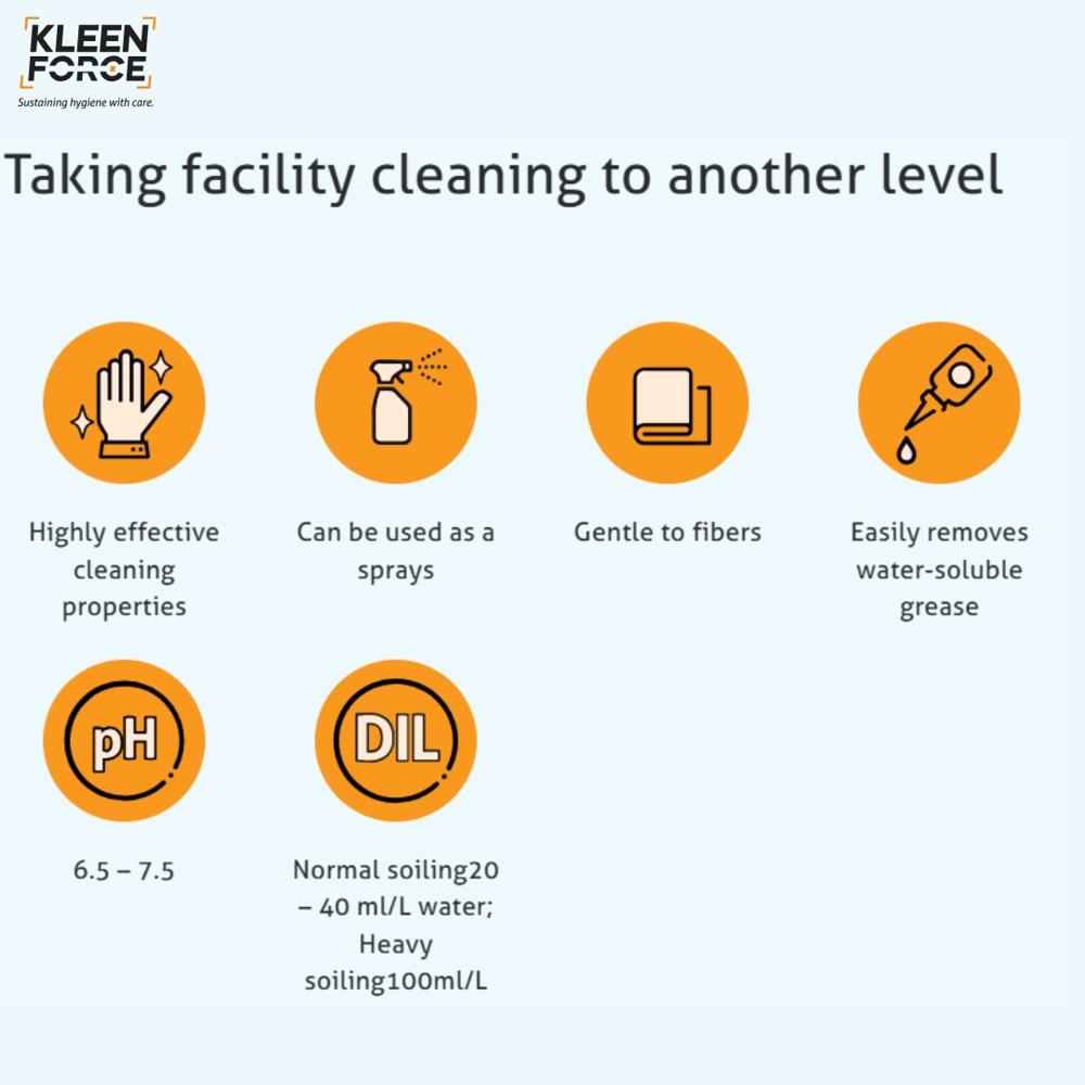Kleen Force Kleen Keep CD 103 Carpet Detergent