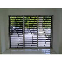 High Grade Ms Grill Window - Color: Black