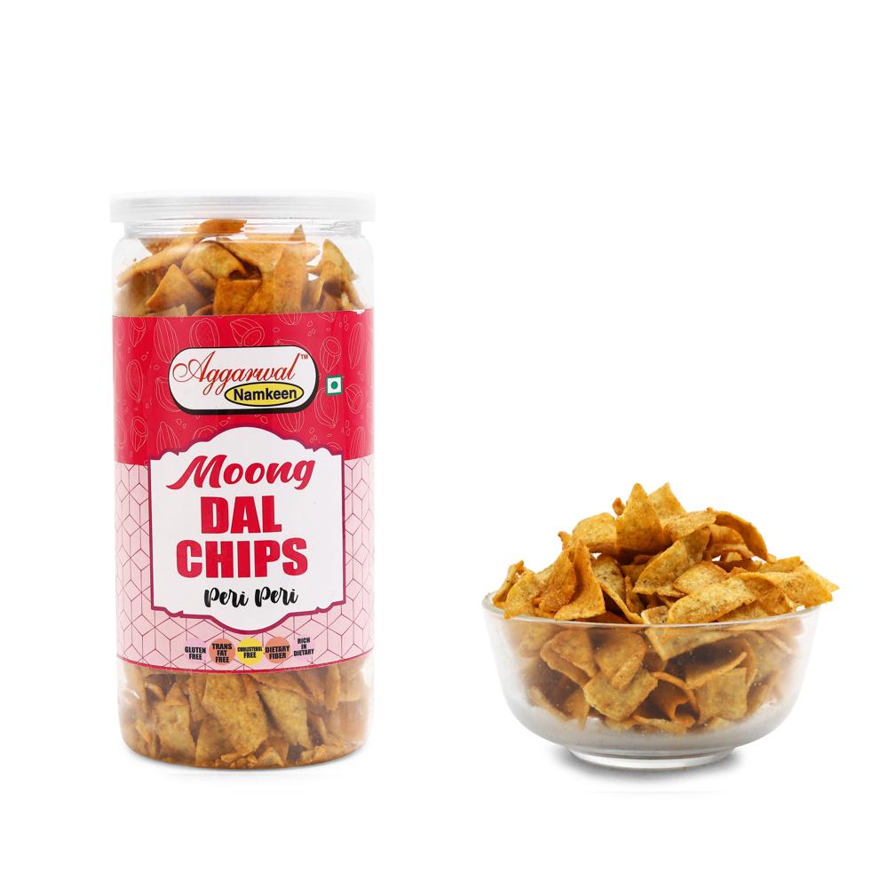 Moong Dal Peri Peri Chips 