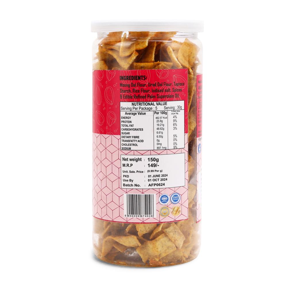 Moong Dal Peri Peri Chips - Feature: Tasty & Healthy Snacks