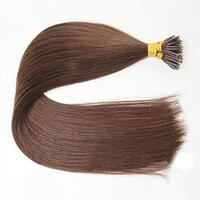 Nano Rings Hair Straight 100% Natural Color  Remy Human Hair Extensions ( 20 INCH )