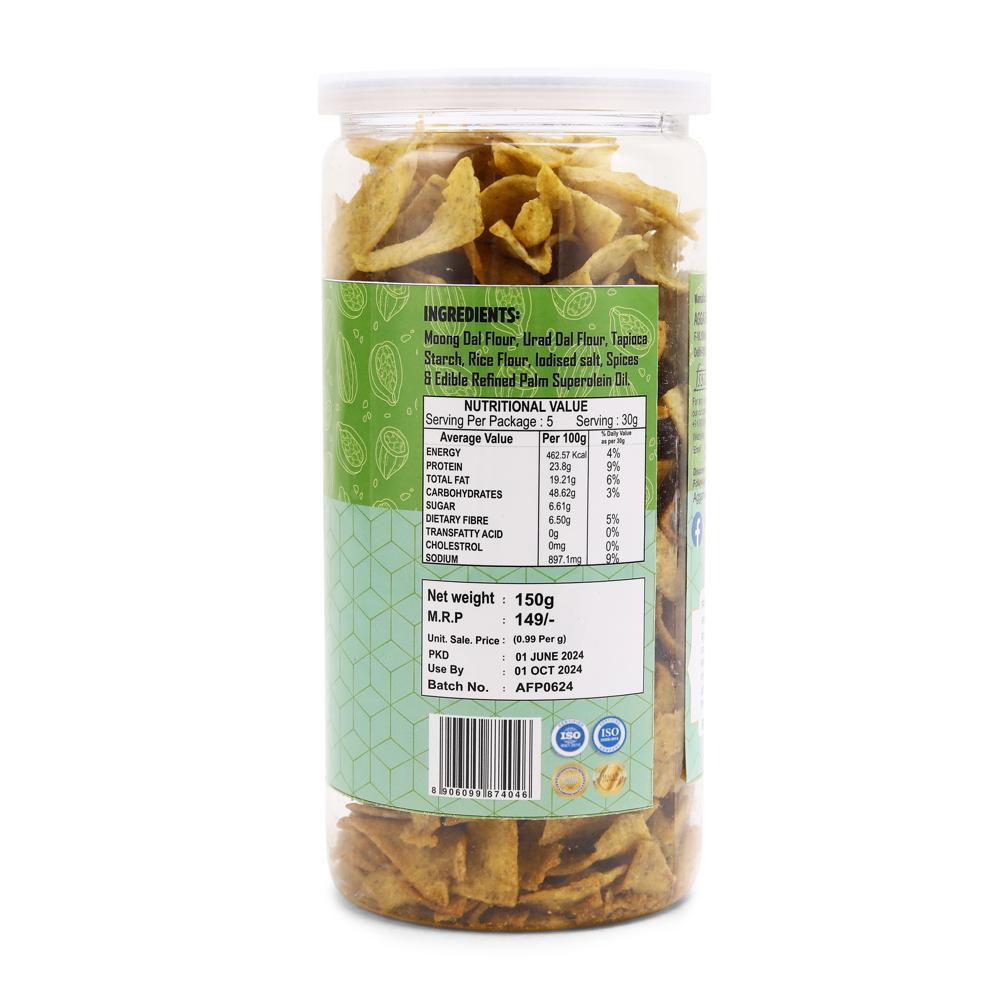 Moong Dal Pudina Chips