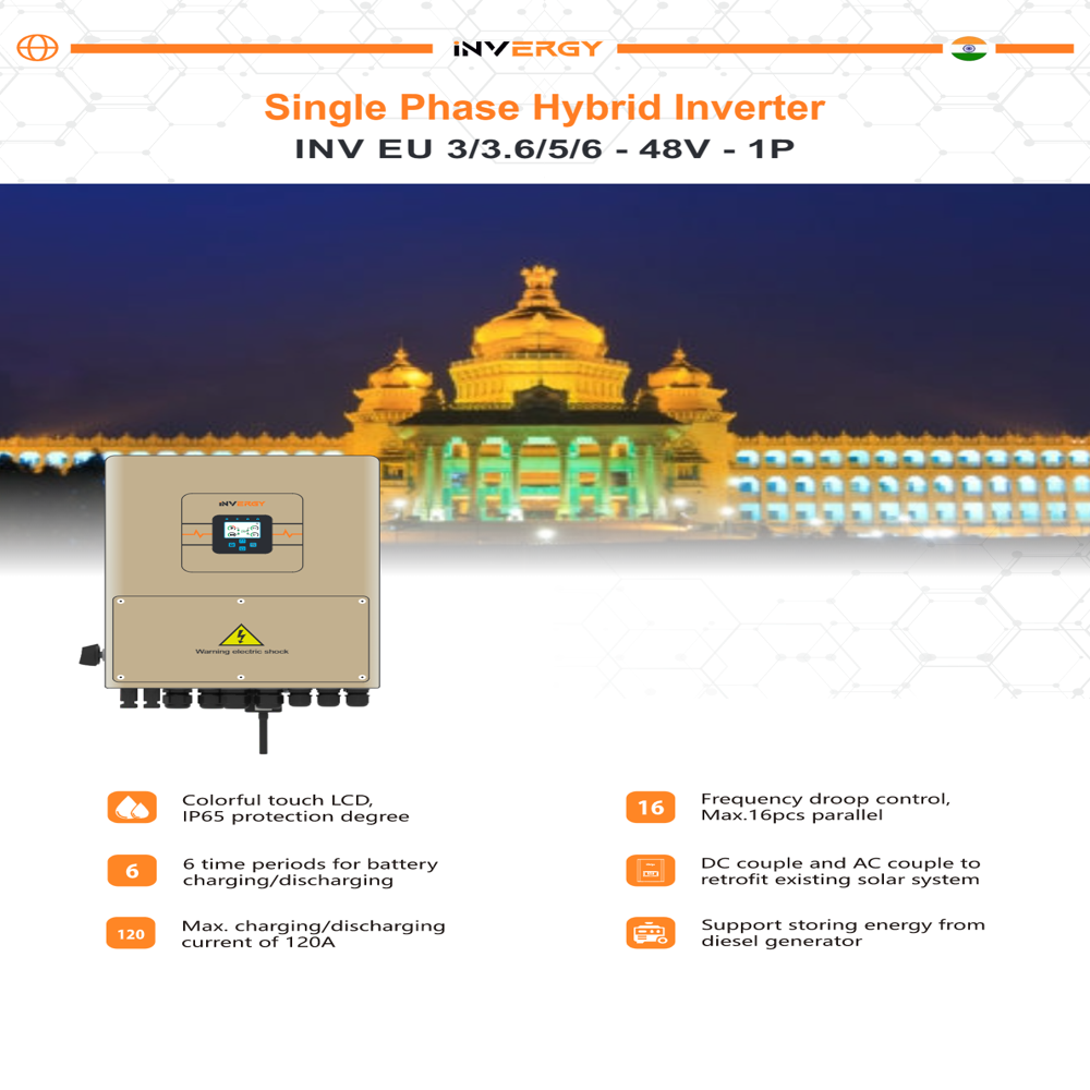 15 KW Invergy Hybrid Inverter