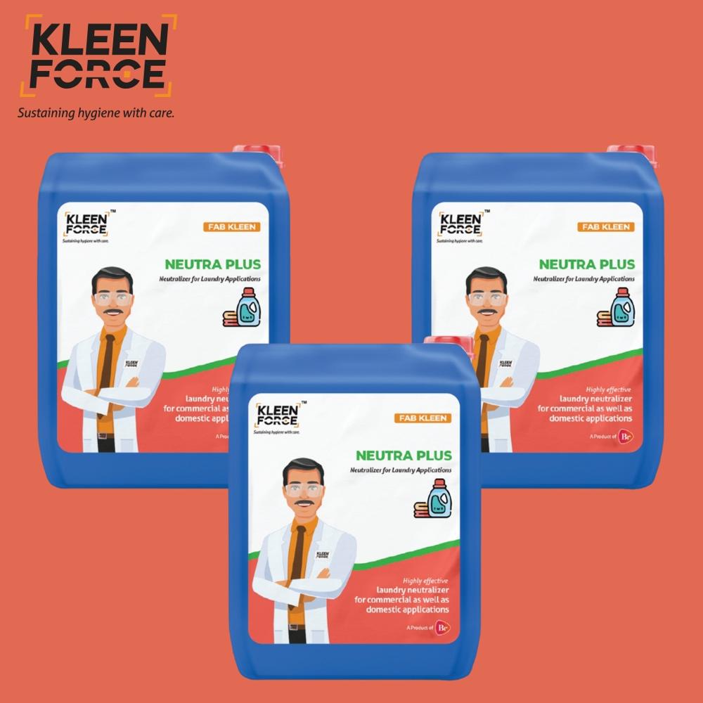 Kleen Force Fab kleen Neutra Plus Neutralizer For Laundry Application