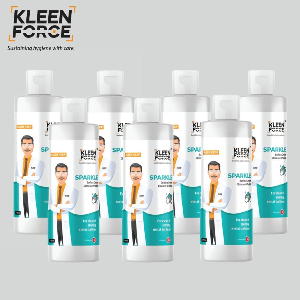 Kleen Force Kleen Keep Sparkle Surface Cream Cleanser & Polish