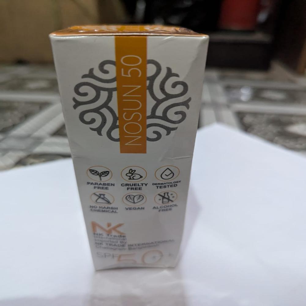 No Sun Sunscreen - Drug Type: External Use Drugs