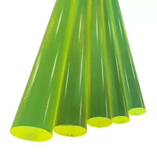 Green Polyurethane Rod - Grade: Industrial Grade