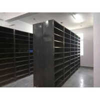 Office File Rack - Color: Black