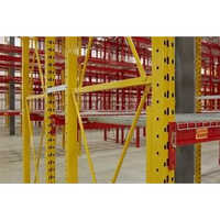 Selective Pallet Rack - Color: Yellow