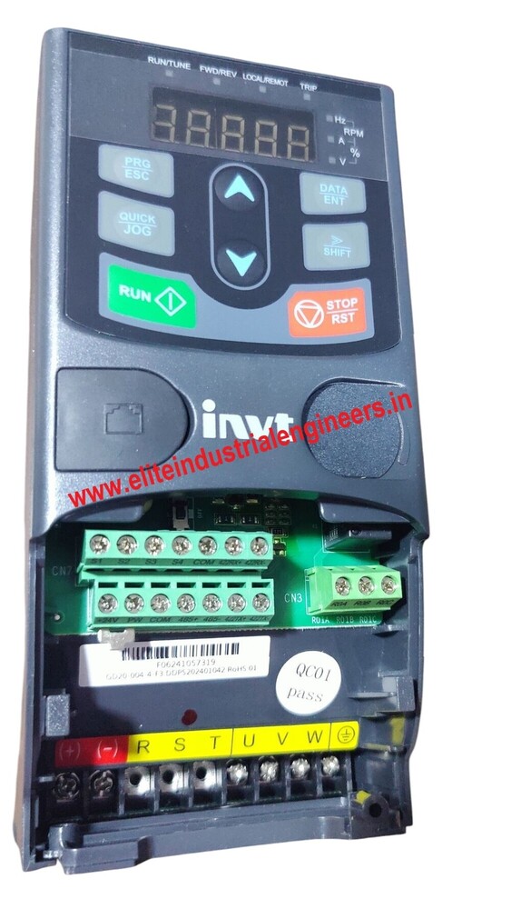 Invt Solar Vfd Gd20-004-4-f3 4kw/5hp 3phase - Automation Grade: No