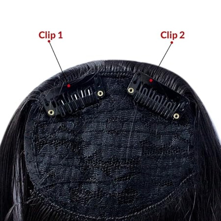 Clip-In Hair Extensions Virgin Straight