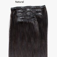 Clip-In Hair Extensions Virgin Straight