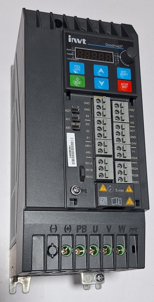 INVT VFD GD27-5R5G-4-B 5.5KW/7.5HP 3PHASE