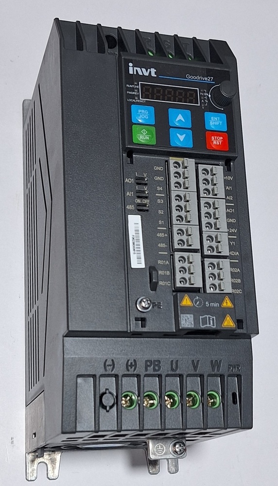 INVT VFD GD27-5R5G-4-B 5.5KW/7.5HP 3PHASE