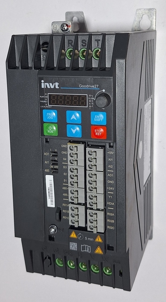 INVT VFD GD27-5R5G-4-B 5.5KW/7.5HP 3PHASE