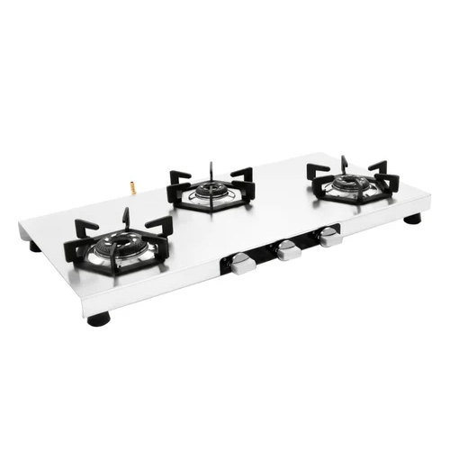 Rexona Three Burner Gas Stove - Gas Type: Lpg
