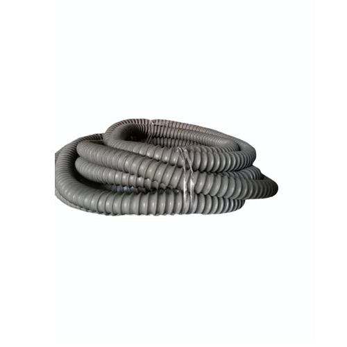 Pvc Corrugated Flexible Pipes - Color: Grey