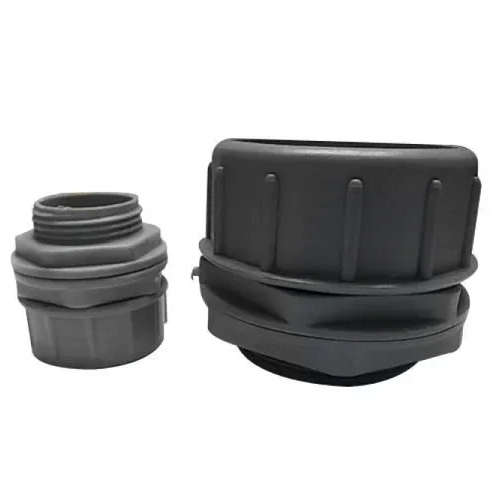 PVC Cable Gland - High-Quality PVC, Round Shape, Sleek Black Color | Seamless Design for Plumbing & Structure Pipe Applications, 1-Year Warranty